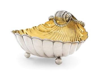 A Shell-shaped Bowl by 
																	Alexander Wakeva