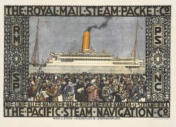 Royal Mail Steam Packet by 
																	Wilhelm Dachauer