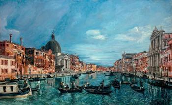 Canaletto meets Jackson Pollock 2 by 
																			 Gully
