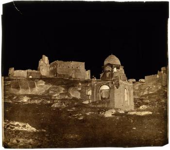 Ruines de l'ancienne enceinte arabe au sud-est de la ville, Assouan by 
																	Francois Joseph Edouard de Campigneulles