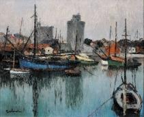 Le Port de La Rochelle by 
																	Gaston Balande