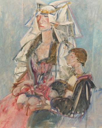 Mother and child by 
																			Richard Jerzy