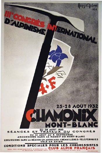 Chamonix III Congrès International d'Alpinisme by 
																	Henry Reb
