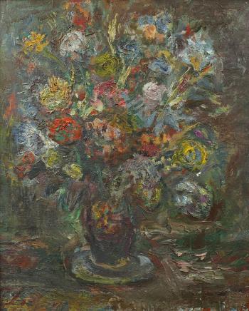 Kwiaty w wazonie by 
																	Zygmunt Karolak