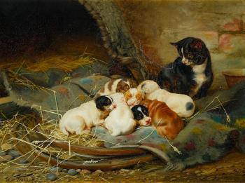 Nap time by 
																	William Henry Hamilton Trood