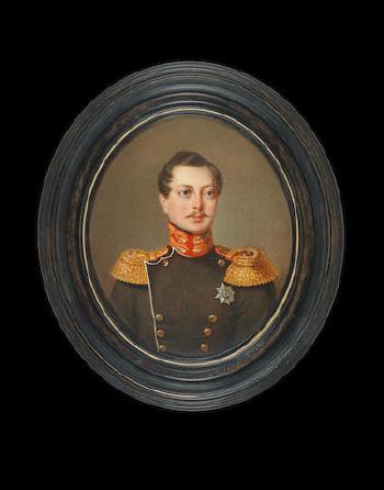 Grand Duke Alexander Nikolaevich by 
																	Xaver Jan Kaniewski