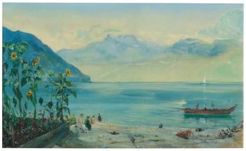 Lake Geneva by 
																	John William Inchbold