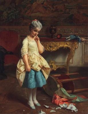 The Reprimand by 
																	Henri-Guillaume Schlesinger