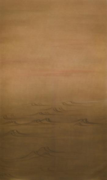 Autumn water's rippling by 
																	 Zhou Tiehai
