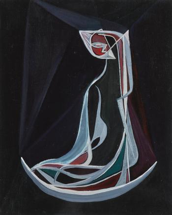 Abstract Figure by 
																	Anne Yeats