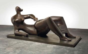Reclining Figure by 
																	Henry Moore