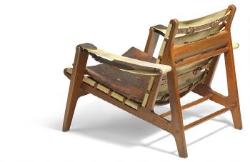 Prototype easy chair by 
																			Erhard Rasmussen