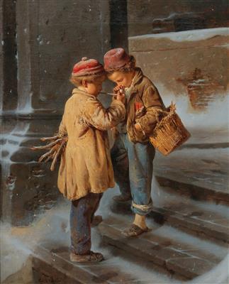 The young smokers by 
																			Antonio Rotta