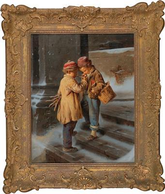 The young smokers by 
																			Antonio Rotta