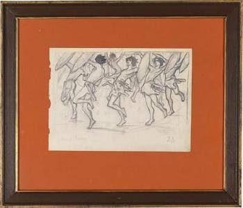 A dance in Sparta by 
																			Viktor Mikhaelovich Vasnetsov