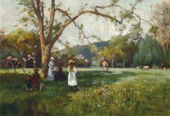 The Swing  by 
																	Albert Henry Fullwood