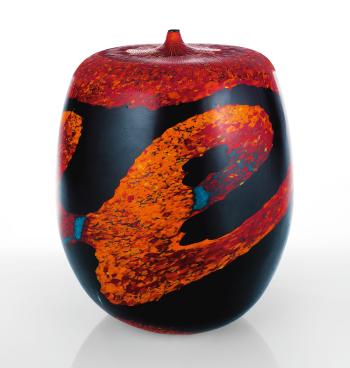 Colata Di Lava N. 23 Vase by 
																	Yoichi Ohira