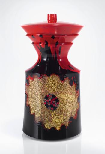 Fiore Di Avventurina N. 3 Vase by 
																	Yoichi Ohira