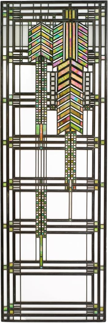 Sumac Window by 
																	Frank Lloyd Wright