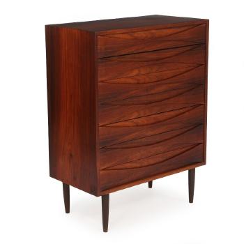 Rosewood chest by 
																			Niels Clausen