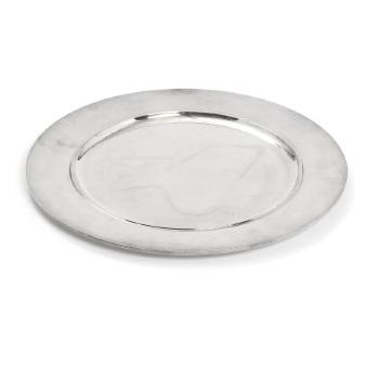 A circular hammered tray by 
																			Johan Rohde