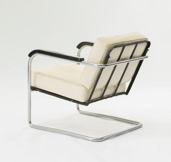WB cantilever chair by 
																	Werner Moser