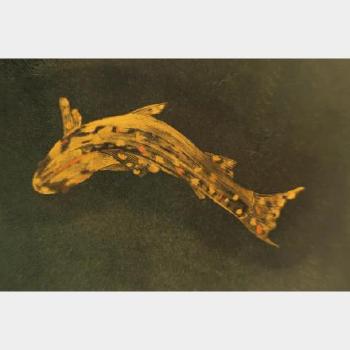Golden Fish by 
																			Bernard Dunand