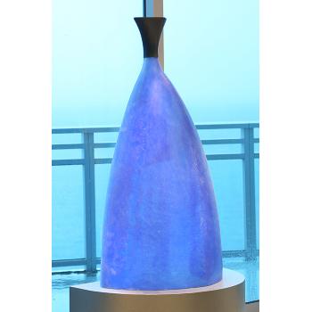 Blue Flask Sculpture by 
																			Daniel Clayman