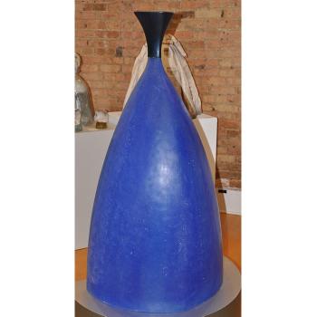 Blue Flask Sculpture by 
																			Daniel Clayman