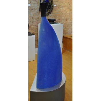 Blue Flask Sculpture by 
																			Daniel Clayman