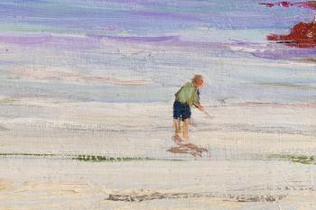 Boy on the Beach, Co.Antrim by 
																			Hans Iten