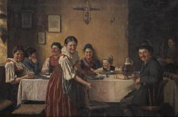 At the Table by 
																			Theodor Kleehaas