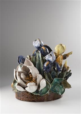 The Bouquet of Iris by 
																	Helena Johnova