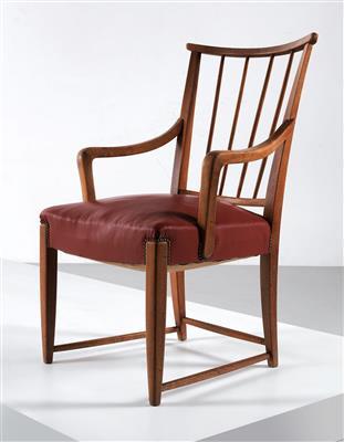 An armchair by 
																	Oswald Haerdtl