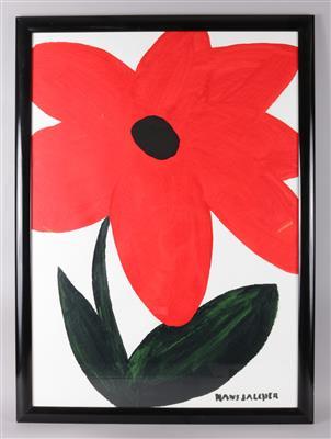 Rote Blume by 
																			Hans Salcher