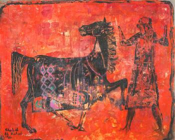 The horsekeeper by 
																	Khaled Al-Rahhal