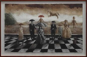 The Chess Game by 
																			Carmelo Nino
