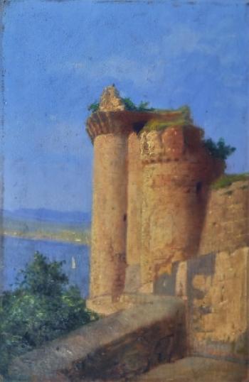 Il fianco della torre a Castellammare by 
																			Catello Palmigiano