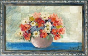 Vase of flowers by 
																			Fanny Icart