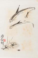 Sketches of Flowers by 
																			 Li Gong