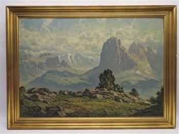 Langkofelgruppe - westliche Dolomiten by 
																			Robert Zinner