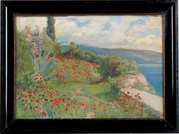 Spring Day on the Coast by 
																			Menci Clemens Crncic