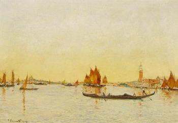 St. Mark's Basin, Venice by 
																	Albert Ferdinand Duprat
