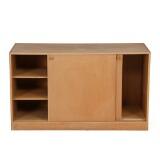 Sideboard, front with two sliding doors. The inside with three shelves by 
																			 K P Mobler