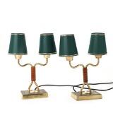 A pair of two branched table lamp by 
																			Sonja Katzin