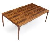 Rectangular coffee table by 
																			Johannes Andersen