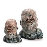 Male busts by 
																			Lars Calmar