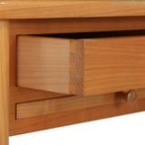 Desk of cherry wood by 
																			Rigmor Andersen