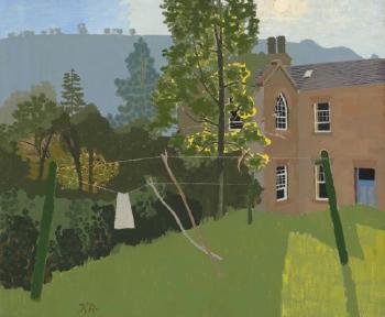 Grove House, Levisham Evening by 
																	Kenneth Rowntree