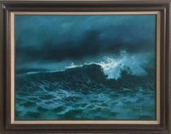 Crashing waves II by 
																	Jorge Braun Tarallo